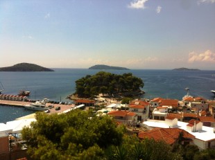 Insula Skiathos - vedere de la Agios Nicholaos