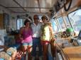 Excursie Insula Skiathos - poza cu capitanul Kostas