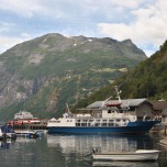 Norvegia - Geiranger - in zona portuara