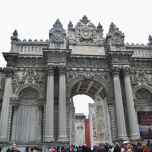 Istanbul - Dolmabahce Palace - Main entrance